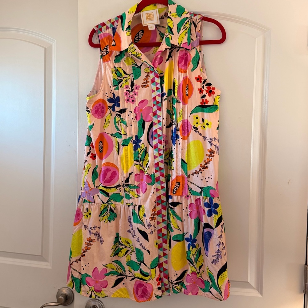 Emily McCarthy Floral Sleeveless Dress